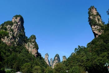 張家界國(guó)家森林公園、黃龍洞、天門山、鳳凰古城純玩五日游
